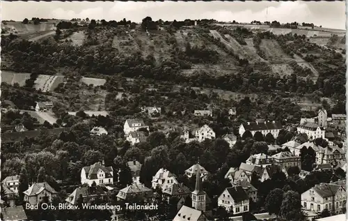 Ansichtskarte Bad Orb Panorama-Ansicht Blick v. Wintersberg 1957
