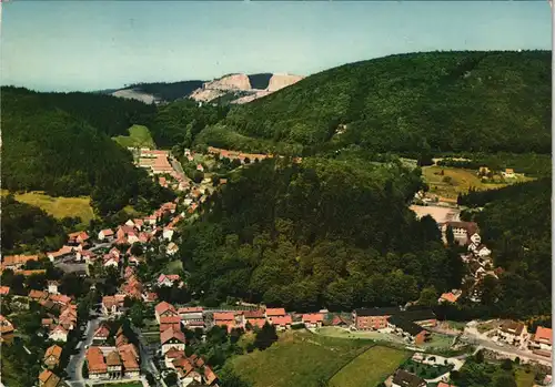 Ansichtskarte Bad Grund (Harz) Stadtpartie 1971