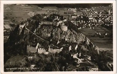 Ansichtskarte Singen (Hohentwiel) Luftbild 1954
