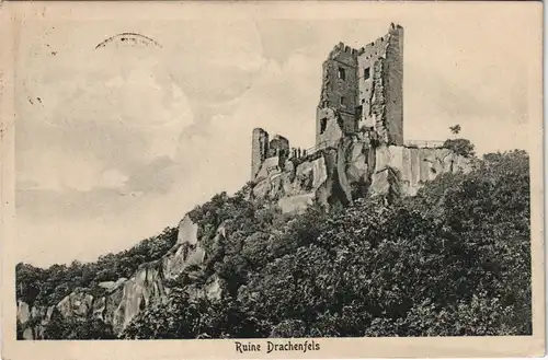 Ansichtskarte Königswinter Drachenfels 1930