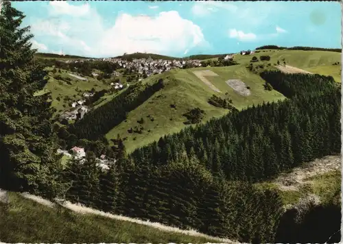 Ansichtskarte Sankt Andreasberg-Braunlage Partie an der Stadt 1962