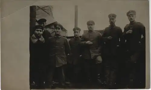 Militär Propaganda Soldatenleben Foto ca. 1. Weltkrieg 1915 Privatfoto