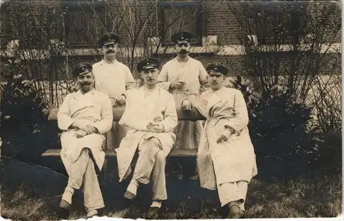 Antwerpen Anvers Militär Soldatenleben Soldaten  Lazarett  1916 Privatfoto