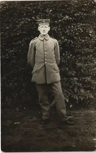Militaria Foto 1. Weltkrieg Soldat Soldier World War I. 1915 Privatfoto