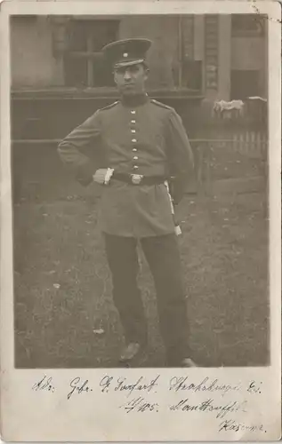 Foto  Militär Foto 1. Weltkrieg Soldat in Uniform 1915 Privatfoto