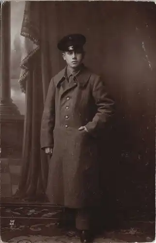 Militär 1. WK World War Photo Soldat uniformiert 1915 Privatfoto