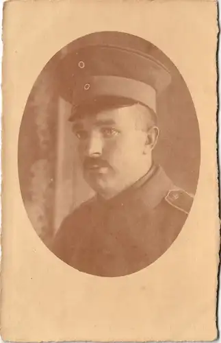 Militär 1. WK World War Photo Porträt eines Soldaten 1915 Privatfoto