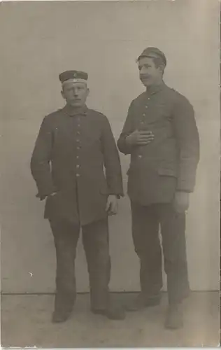 Militär 1. WK World War I. Photo von 2 Soldaten 1915 Privatfoto
