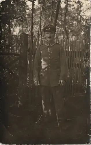 Militär 1. WK World War Photo Kriegsfoto  Soldat 1916 Privatfoto   gel Feldpost