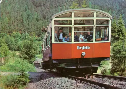 Lichtenhain/Bergbahn-Oberweißbach Oberweißbacher Bergbahn 1973