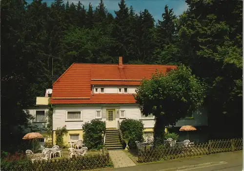 Ansichtskarte Altenau-Clausthal-Zellerfeld Hotel Pension Waldfrieden 1982