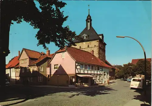 Ansichtskarte Salzgitter Kirchplatz - Autos 1972