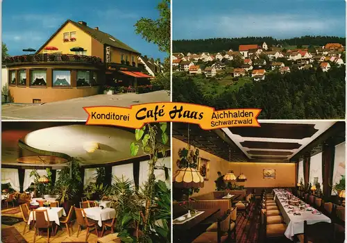 Ansichtskarte Aichhalden Cafe Haas - 4 Bild 1977