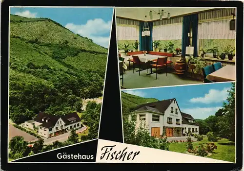 Ansichtskarte Zell/Mosel Gästehaus Fischer Garni MB 1965