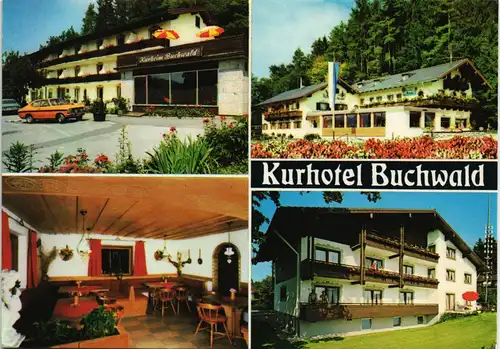 Ansichtskarte Übersee (Chiemgau) Kurhotel Buchwald 1977