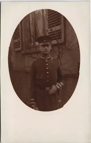 Militär Kriegsfoto 1. WK Porträt Photo Soldat Soldier 1915 Privatfoto