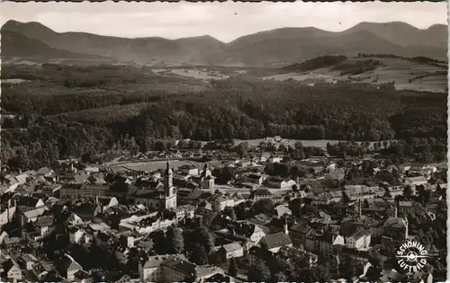 Ansichtskarte Traunstein Panorama-Ansicht Luftaufnahme 1960