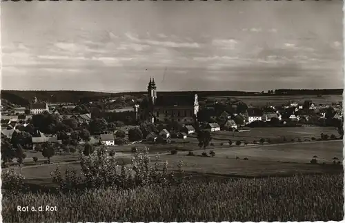 Ansichtskarte Rot an der Rot Stadtpartie 1967