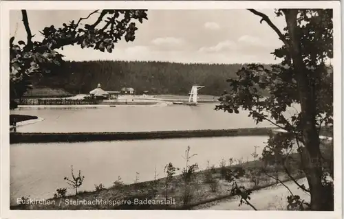 Ansichtskarte Euskirchen Steinbachtalsperre - Badeanstalt 1947