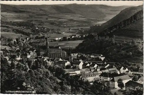 Ansichtskarte Schleiden-Gemünd Totalansicht 1963