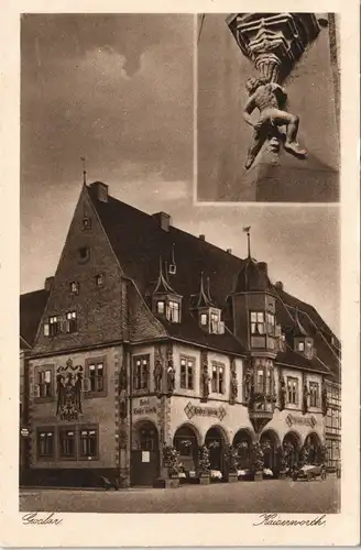 Ansichtskarte Goslar Hotel Kaiser-Worth / Kaiserworth 2 Bild 1926