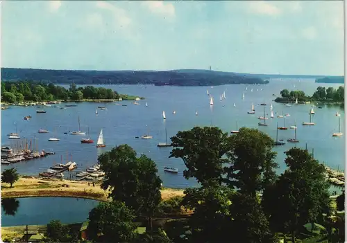 Grunewald-Berlin Havel und Grunewaldturm Havel and Grunewald Tower 1970