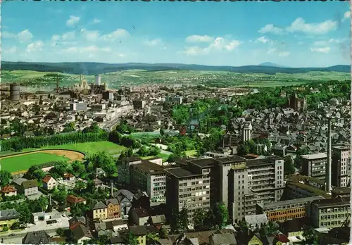 Ansichtskarte Wetzlar Panorama-Gesamansicht 1969