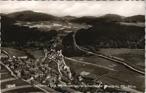 Ansichtskarte Schwalefeld-Willingen (Upland) Luftbild 1965