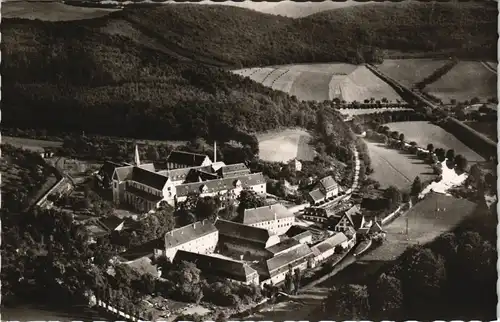 Ansichtskarte Bronnbach-Wertheim Luftbild 1963