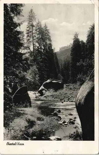 Ansichtskarte Oker-Goslar Okertal 1958