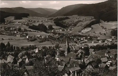 Ansichtskarte Baiersbronn Panorama-Ansicht 1962