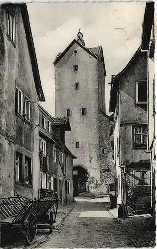 Ansichtskarte Bad Orb Straßenpartie am Obertor 1964