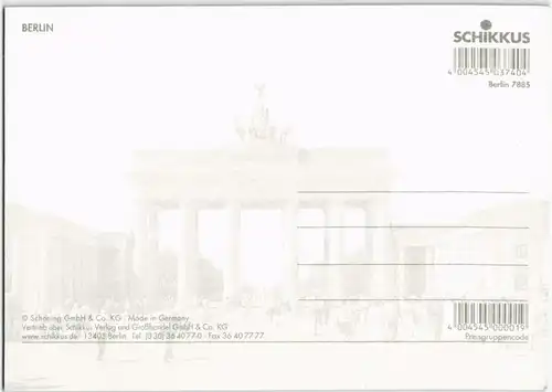 Ansichtskarte Berlin Stadtteilansichten in Herz-Gestalt, Mehrbild-AK 2005