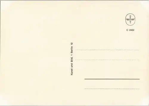 Berlin Stadtteilansichten Sonder-AK anlässlich Dt. Turnfest 1968