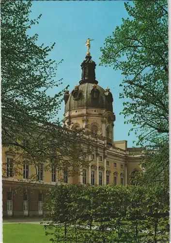 Charlottenburg-Berlin Schloss Charlottenburg Gebäude Außenansicht 1975