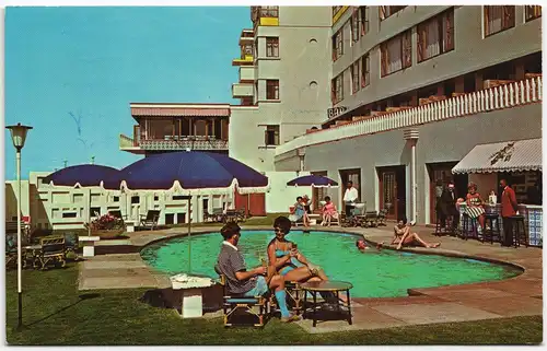 Postcard East London (Südafrika) KINGS EAST Hotel & Night Club 1960