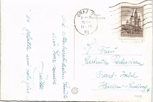 Ansichtskarte Graz Mehrbild-AK mit Krankenhaus, Bahnhof, Hilmteich uvm. 1966