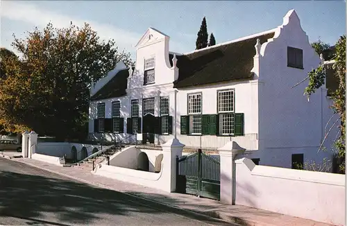 Postcard Graaff-Reinet Strassen Ansicht Street view REINET HOUSE 1980