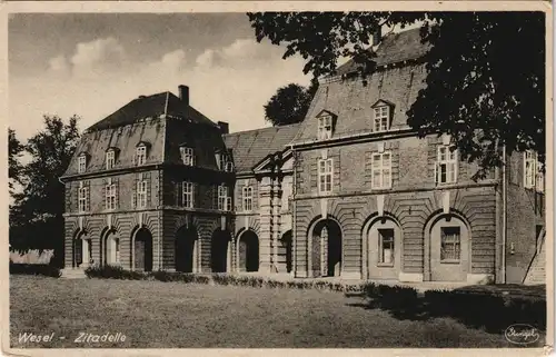 Ansichtskarte Wesel Zitadelle 1942