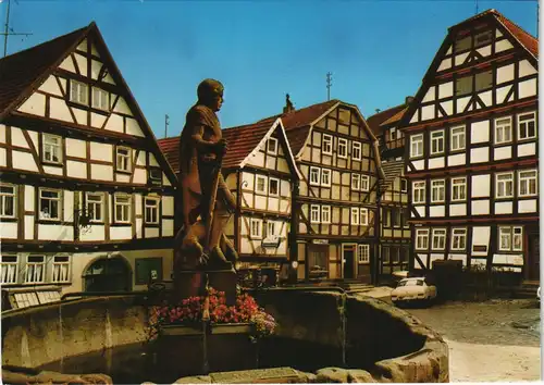 Ansichtskarte Schlitz Marktplatz 1979