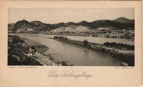 Ansichtskarte Königswinter Siebengebirge 1925
