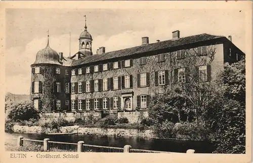 Ansichtskarte Eutin Großherzogliches Schloss 1928