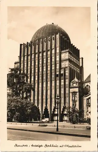 Ansichtskarte Hannover Planetarium 1930