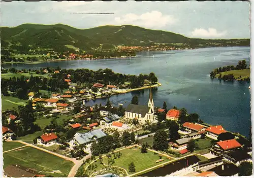 Ansichtskarte Rottach-Egern Luftbild 1984