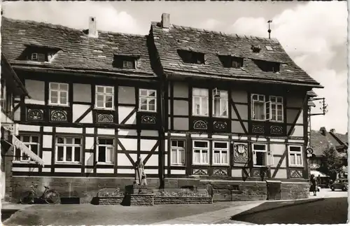 Ansichtskarte Stadtoldendorf Fachwerkhaus 1963