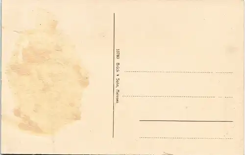 Ansichtskarte Coswig (Sachsen) Wettinplatz - Teich 1913