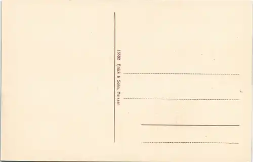 Postcard Tetschen-Bodenbach Decín Elbpanorama, schäferwand 1913