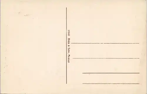 Ansichtskarte Meißen Dom - Mittelschiff 1913
