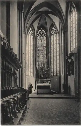 Ansichtskarte Meißen Dom - Hohes Chor 1914