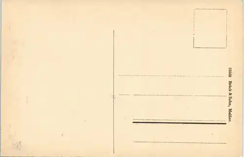 Postcard Komotau Chomutov Rückansicht der Talsperre 1913